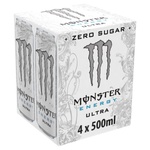 Monster Energy 4 Pack Ultra Zero